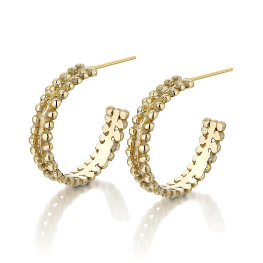 Large Apsara Hoop Earrings